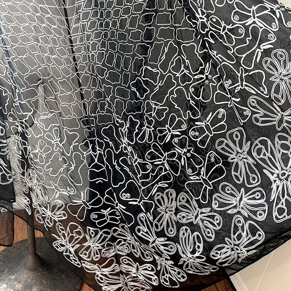 RAHUL MISHRA SHAWL/TOP Sz M - Picture 3 of 12